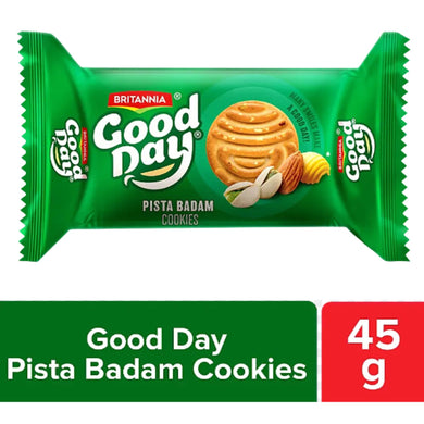 Galletas de pistacho y almendra | Good Day Pista Almond Cookies 45g Britannia