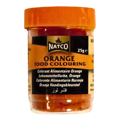 Colorante Naranja en Polvo | Orange Food Colour Powder 25g Natco