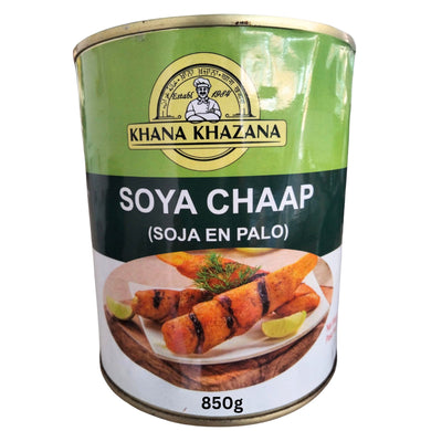 Taquitos de Proteina Vegetal  | Soya Chaap Vegetarian Protein fillet 850g Khana Khazana