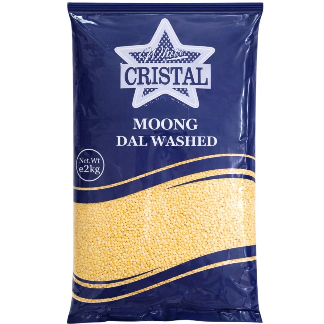 Judias Mungo partidas y peladas  (Vigna radiata) | Mung dal Yellow 2kg Cristal