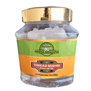 Azúcar de Caña (con hilo) | Sugar Crystals (Thread Mishri ) 400g Khana Khazana