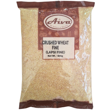 Trigo Triturado (Bulgur) | Crushed Wheat Fine | Lapsi Fine (Daliya) 500g Aiva