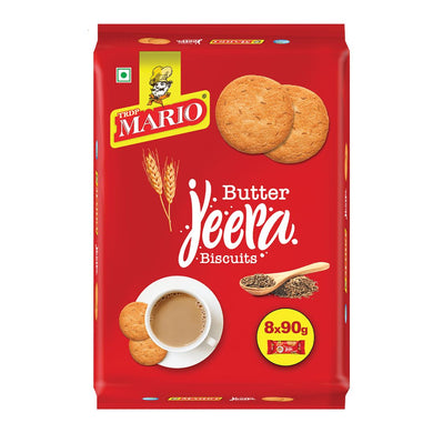 Galletas De Mantequilla Y Comino | Butter Jeera Biscuits 720g Mario