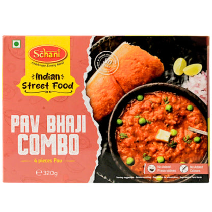 Combo de Pav Bhaji | Pav Bhaji Combo 320g (4pcs.of Pav) Schani