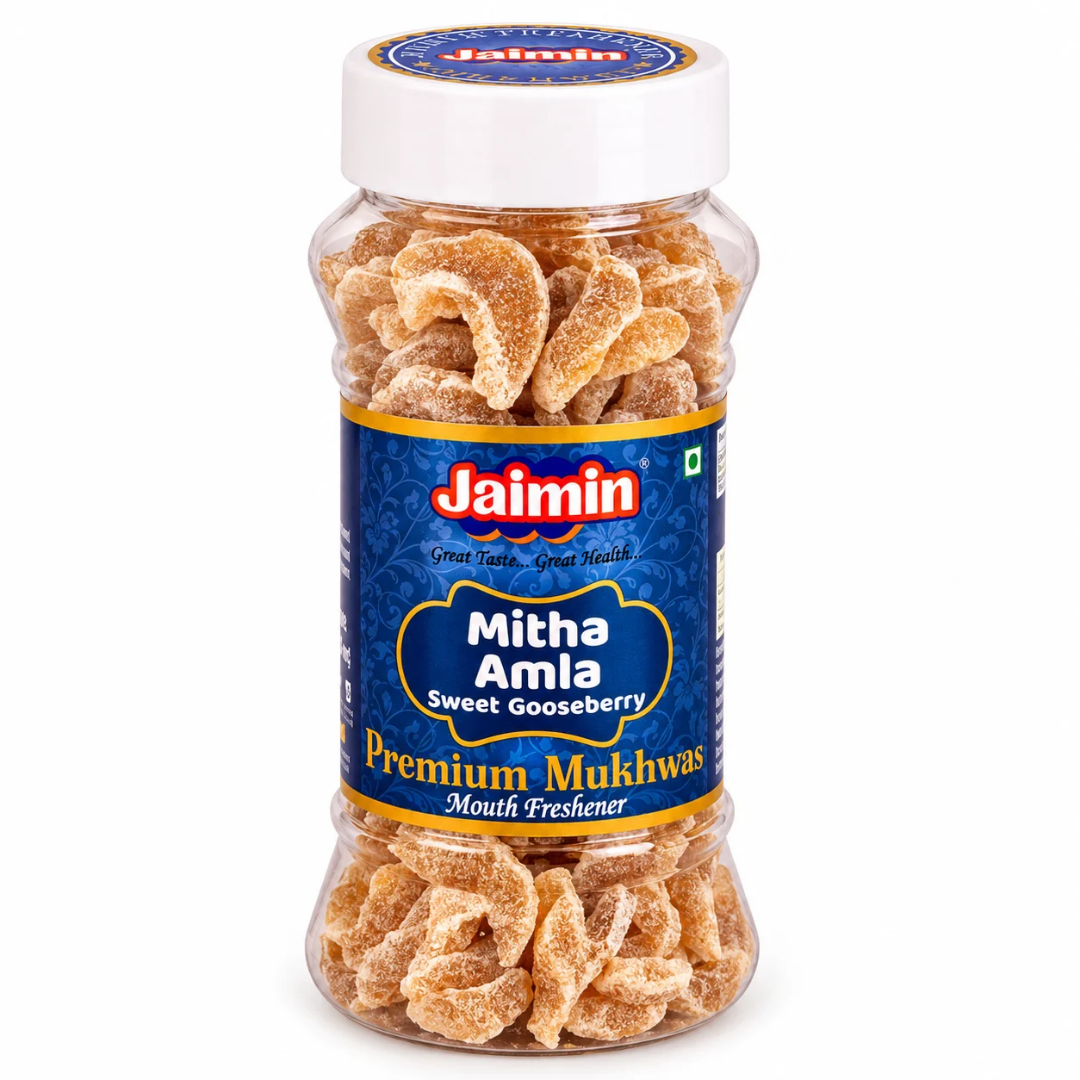 Caramelos naturales digestivos de Amla | Mitha Amla (Sweet Gooseberry) 120g Jaimin