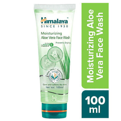 Aloe Vera Face Wash | Aloe Vera Moisturizing Face Wash 100ml Himalaya