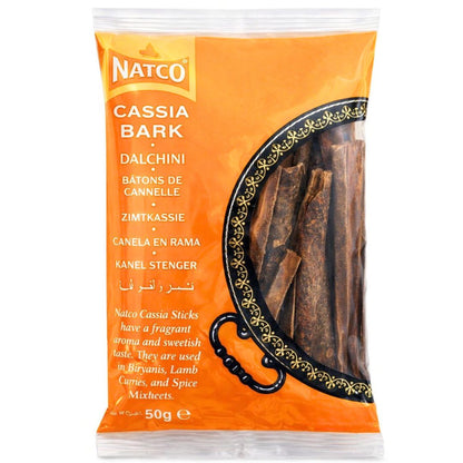 Canela en rama | Cinnamon Sticks | Cassia Bark 50g Natco