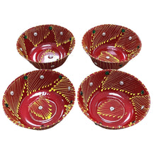 Cargar imagen en el visor de la galería, Bol decorativo para Pooja | Red Decorative Bowl for Pooja (Small Katori) 1pcs.
