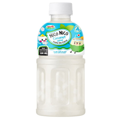 Bebida de sabores frutales |  Coconut Flavored Drink 320ml Nico Nico