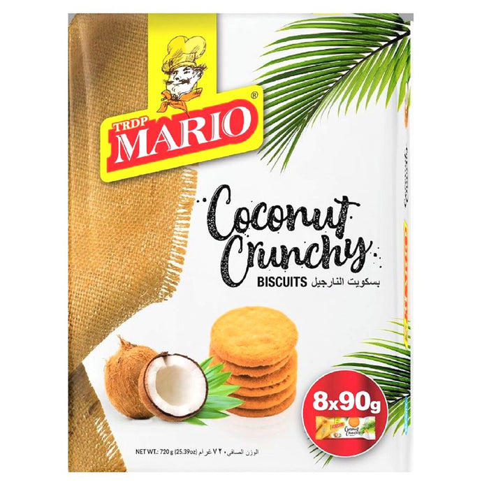 Galletas Crujientes de Coco | Coconut Crunchy Biscuits 720g Mario