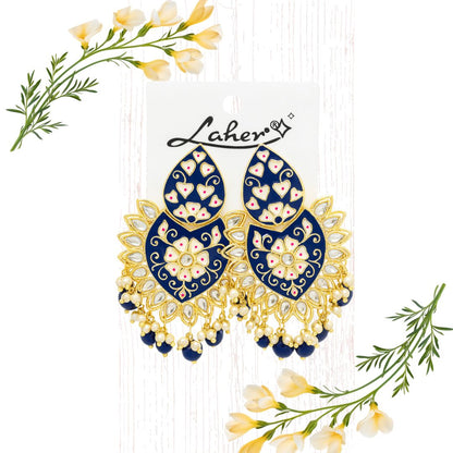 Joyas artificiales de diseñador | Artificial Indian Jewellery Ethinic Earring