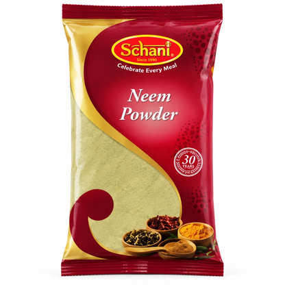 Neem en Polvo (Margosa Árbol/Azadirachta indica) | Neem Powder 100g Schani