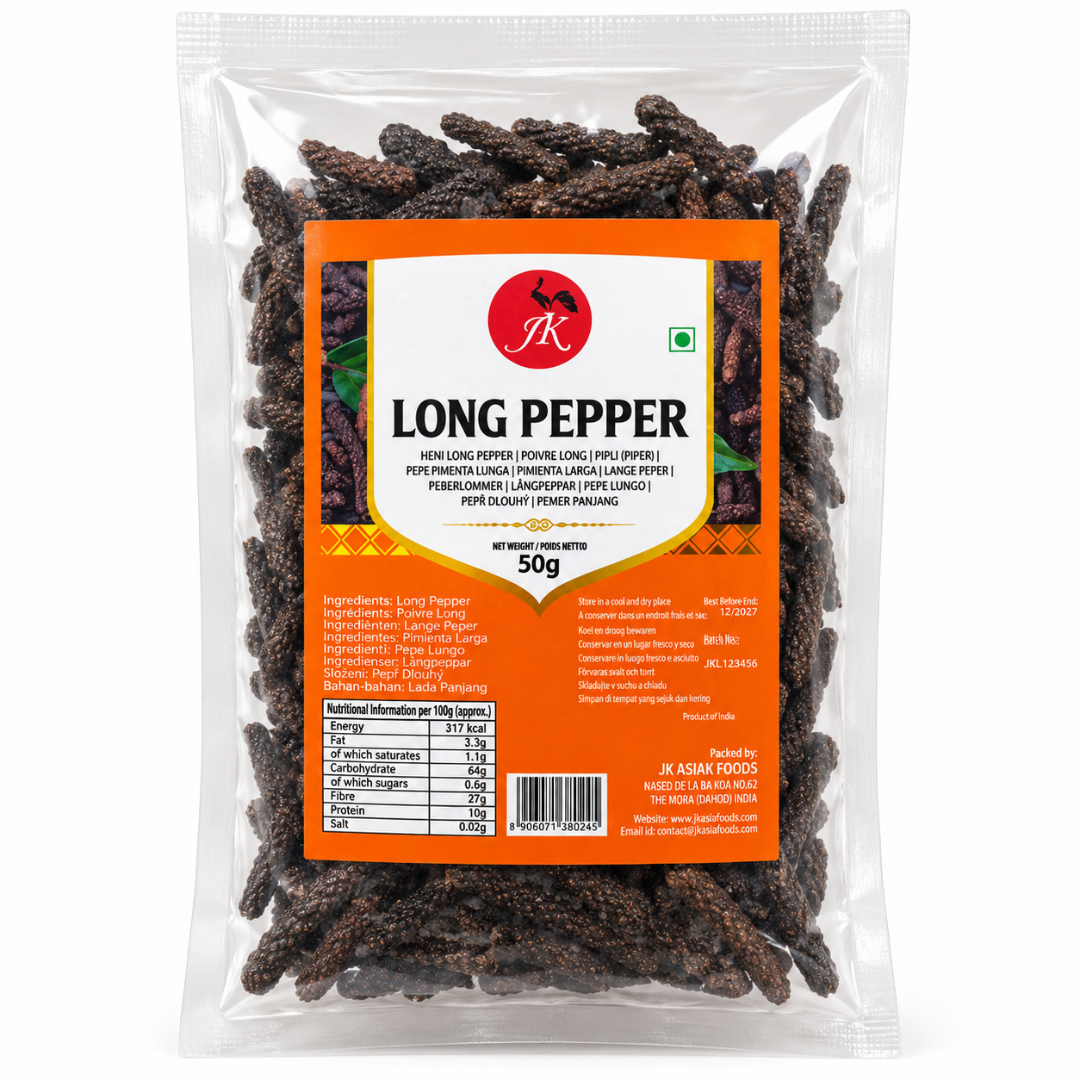 Pimienta Negra larga| Lindi Long Pepper 50g JK