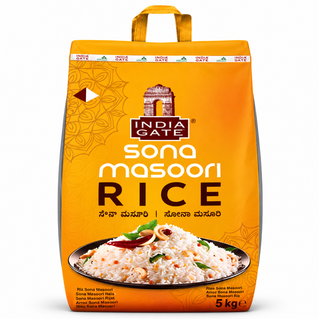Arroz Sona Masoori |  Sona Masoori Rice 5kg India Gate