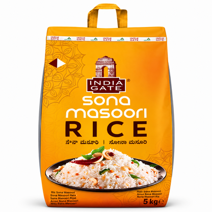 Arroz Sona Masoori |  Sona Masoori Rice 5kg India Gate