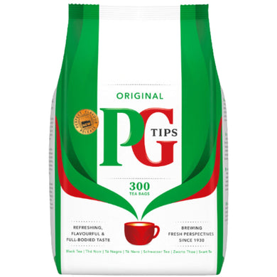 Te negro en bolsitas | Black tea bags 300 bags PG Tips