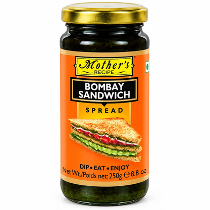 Sándwich de Chutney | Bombay Sandwich Chutney Spread 250g Mother's Recipe