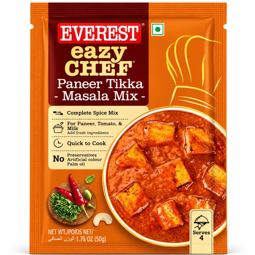 Preparado para Queso Indio Tikka | Paneer Tikka Masala Mix 50g Easy Chef