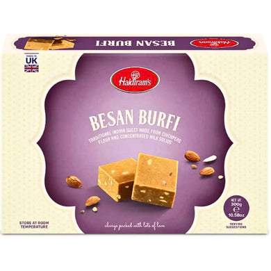 Dulce de besan burfi| Chickpea Fudge | Besan Burfi 300g Haldiram