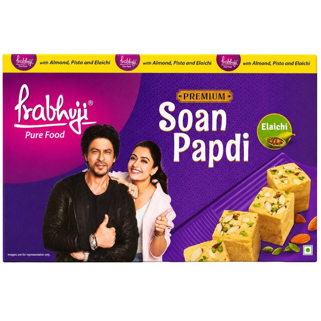 Dulce tradicional “Soan Papdi” | Soan Papdi 450g Prabhuji