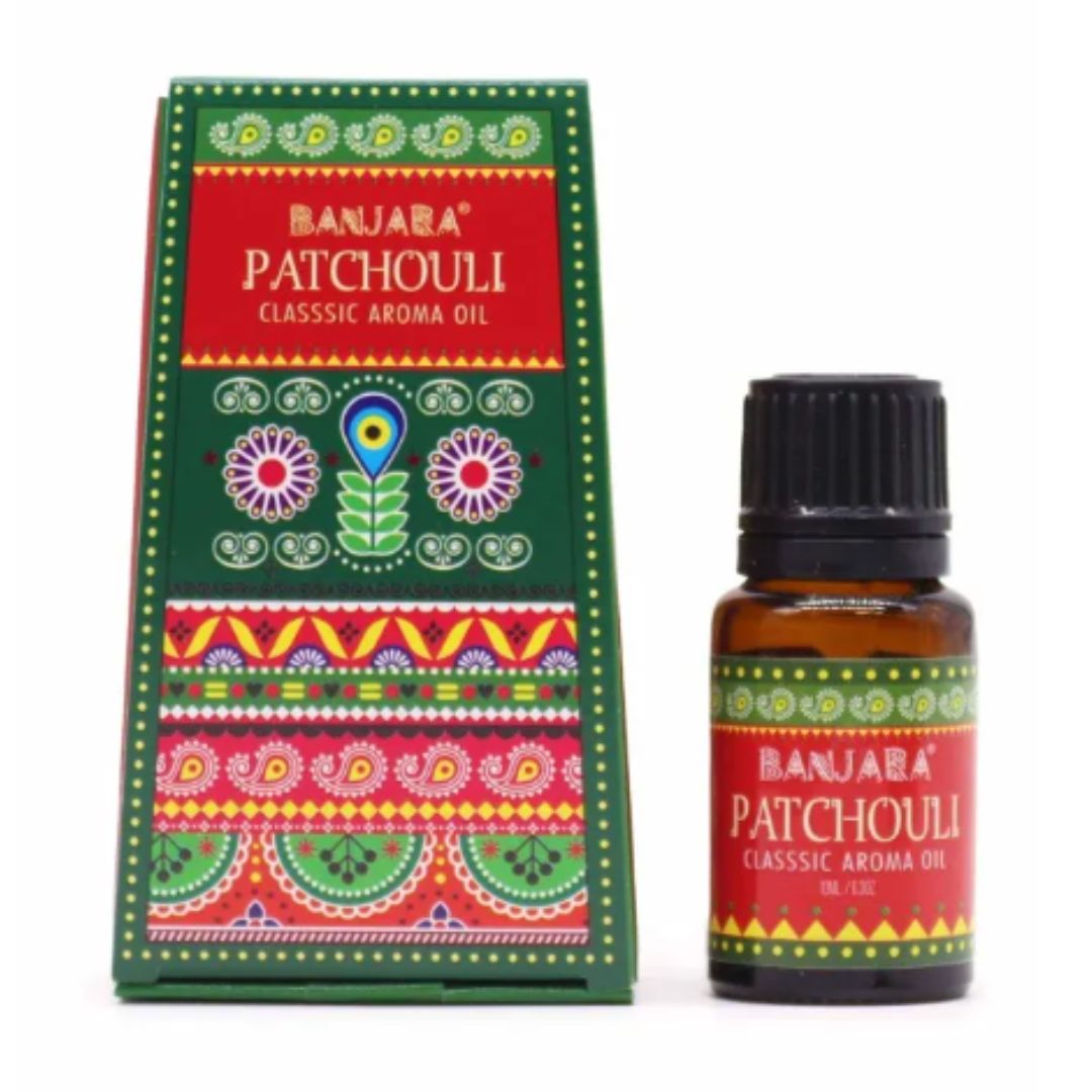 Aceite aromático Patchouli | Patchouli Fragrant (Aroma) Oil 10ml Banjara