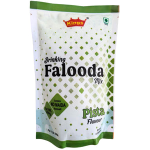 Mezcla de postre para Falooda | Drinking Falooda mix Pista flavour 200g Kings