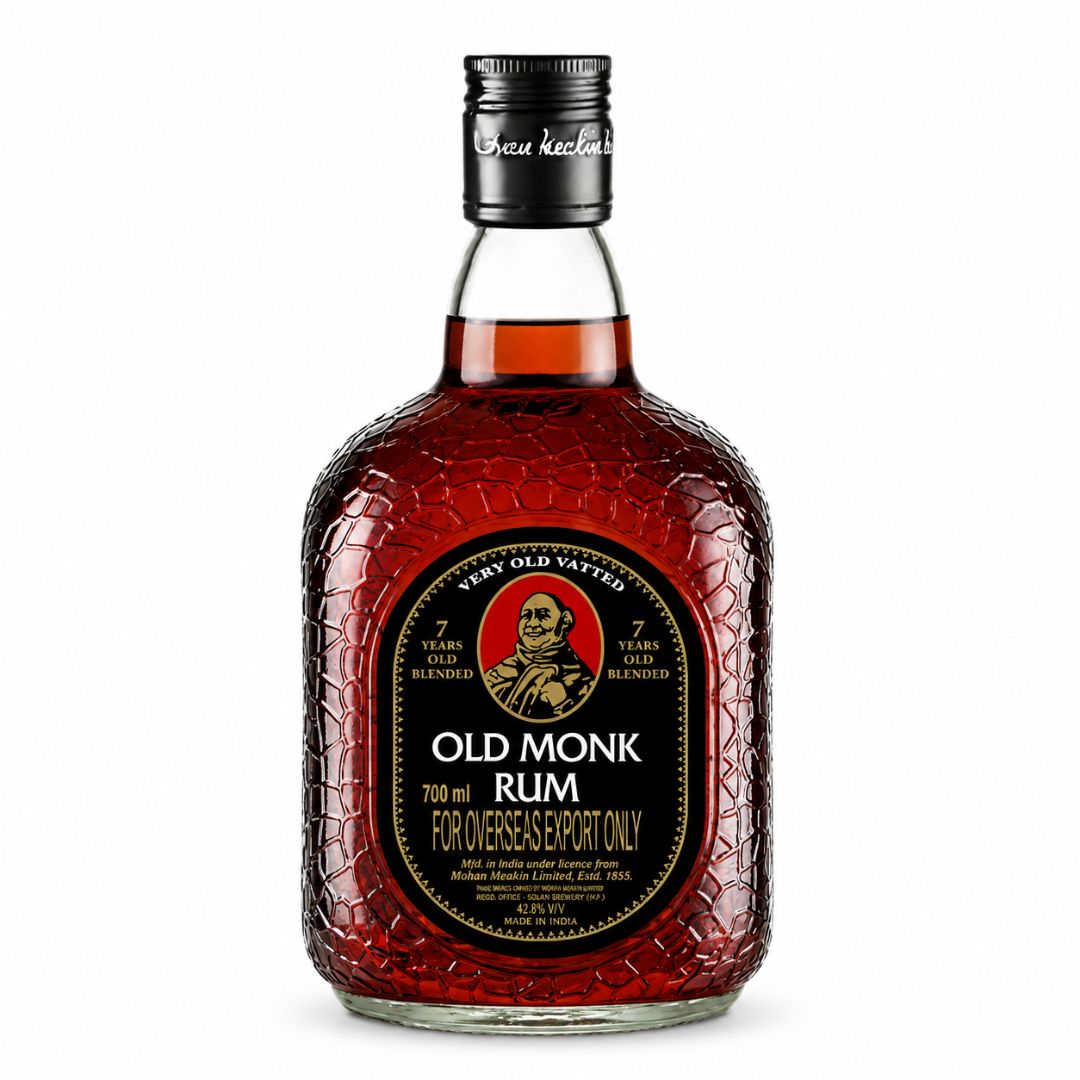 Ron Old Monk, botella | Old Monk 7 Year Old Rum Bottle 40% 70cl