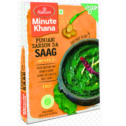 Guiso de Grelos de Mostaza al curry Listo Para Comer | Sarson ka Saag Punjabi 300g Haldiram
