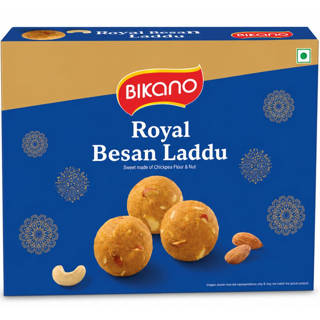 Dulce Besan Laddu | Royal Besan Laddu 400g Bikano