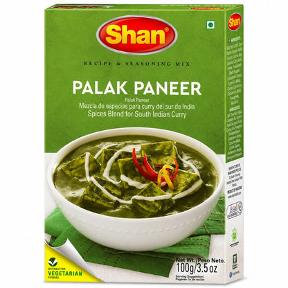 Especias para Palak Paneer | Palak Paneer Masala 100g Shan