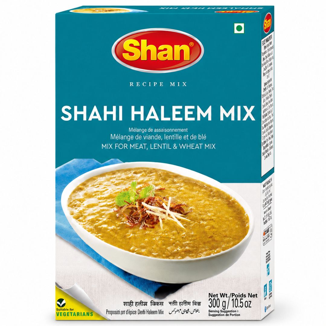 Mezclas preparado para Haleem | Special Shahi Haleem Mix 300g Shan