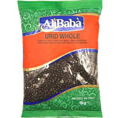 Frijol negro (Vigna mungo) | Whole Urid Beans 1kg a.b.
