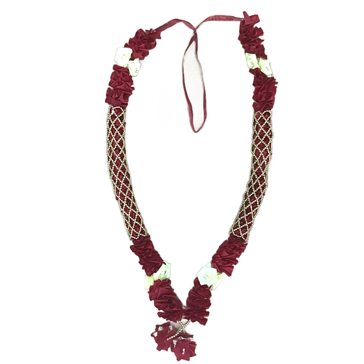 Multipurpose Long Garland of Artificial Flowers | Long Artificial Flower Multipurpose Garland (Mala)