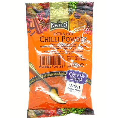 Chile en Polvo extra picante | Chilli Powder ex. hot 100g Natco