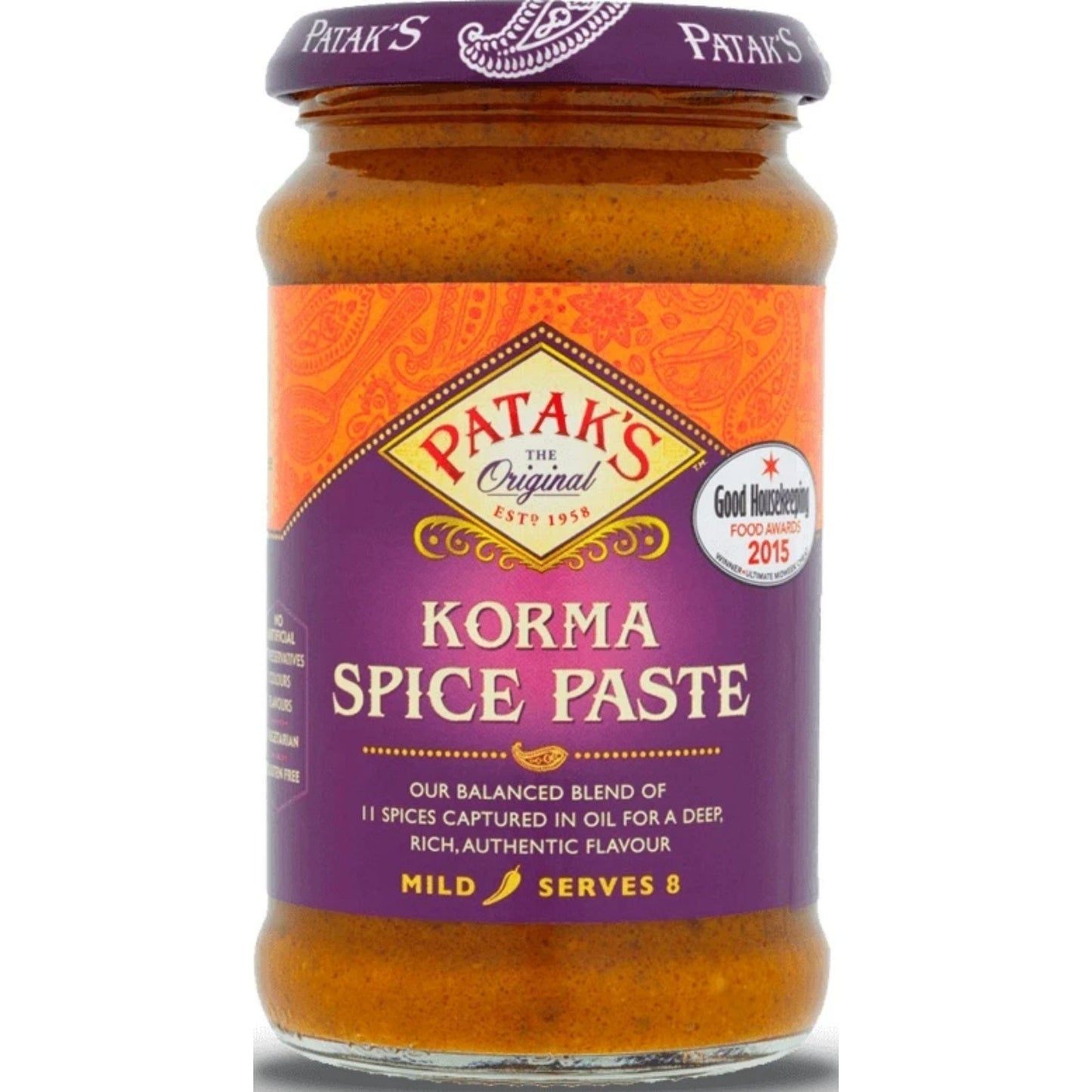 Pasta de Curry Korma | Korma Paste 290g Patak´s