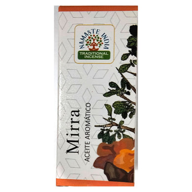 Aceite aromático Mirra | Myrrh Pure Aromatic Oil 10ml Namaste India