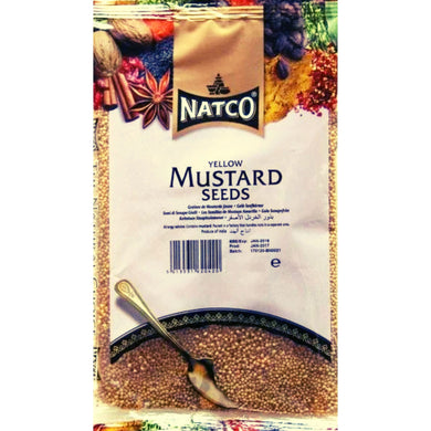 Semillas de Mostaza amarilla | Yellow Mustard Seeds 100g Natco