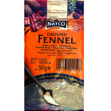 Hinojo en Polvo | Fennel Powder 50g Natco