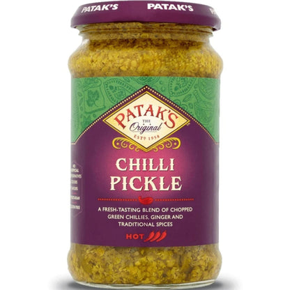 Pickle de chile (encurtido) | Chilli Pickle 283g "Patak"