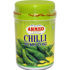 Pickle de chile verde (encurtido) | Chilli Pickle 1kg "Ahmed"
