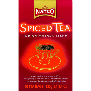 Te con especias en bolsitas (Masala Chai) | Spiced tea bags (Masala Chai) 40bags/125g Natco