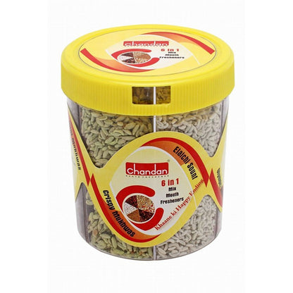 Masticable Digestivo refrescante | Mixed Mouth Freshener | Mukhwas 6 in 1 Tin 250g Chandan