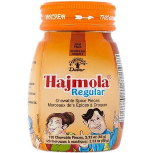 Tableta Digestiva de Regular "Hajmola" | Regular Digestive Hajmola120 Tablets