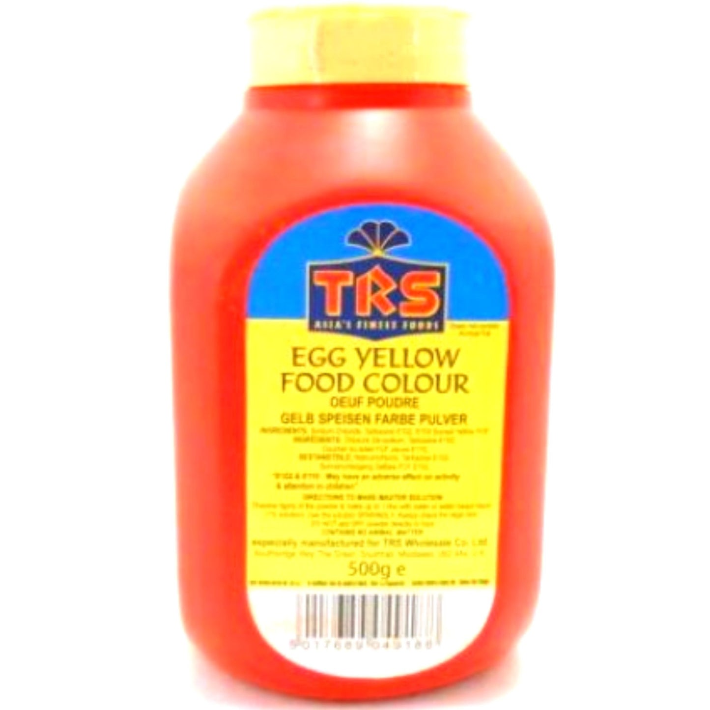 Colorante en Polvo Amarillo | Yellow Food Colour Powder 500g TRS