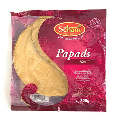 Papadum | Plain Papad 200g Schani