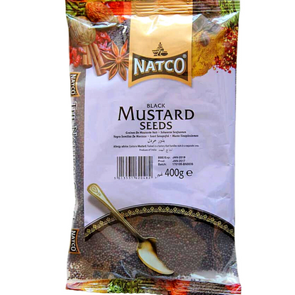 Black Mustard Seeds | Natco Black Mustard Seeds 400g