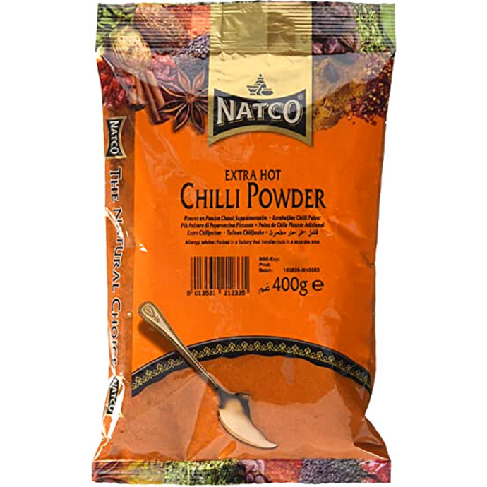Chile en Polvo extra picante | Chilli Powder ex. hot 400g Natco