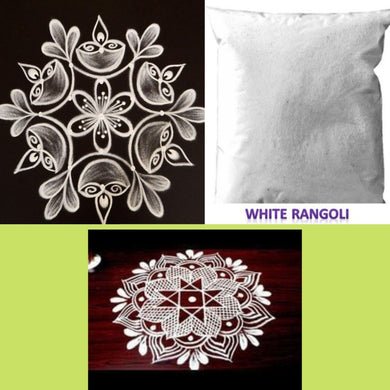 White Rangoli Pack 100g