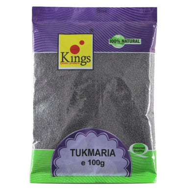 Semillas de Albahaca | Basil Seeds | Tukmaria 100g Kings