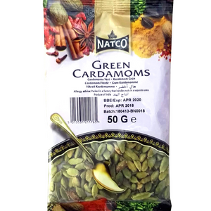 Cardamomo Verde | Green Cardamom 50g Natco